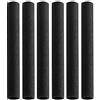 KSIEE 6 coperture in schiuma per trampolino, copertura per pali di trampolino in schiuma per imbottitura o paraurti (nero)