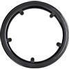Fxzqgnh Protezione Catena per Bicicletta, Copri Pignone, Portatile, Rotondo, Leggero, con 5 Fori, Anello di Protezione per Catena, Ricambi per Biciclette, Nero