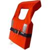 Nautica DDR srl Giubbotto salvataggio 100N certificato - Cintura Salvagente Regolabile Galleggiante Nuoto Aiuto Per salvataggio Arancione