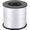LLMSIX Lenza da pesca da 200 metri, 0,8 mm 25,9 kg, monofilamento in nylon trasparente, filo invisibile per pesca, artigianato, filo ispessito