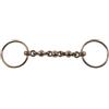 Umbria Equitazione Filetto Anelli Tre Palline 13.5, Argento