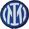 Inter Hermet F.C Cusino Rotondo Arredamento | Nero Azzurro | Prodotto Ufficiale, 40x40