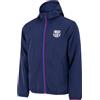 FC Barcelona FC BARCELLONA - Giacca antivento per bambini, collezione ufficiale, blu, 8 anni