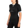 X-BIONIC The Trick 4.0 Run Shirt Short Sleeve Women Shirt, Donna, Opal Black/Arctic White, S
