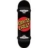 SANTA CRUZ Classic Dot Full Sk8 Completa, Nero 8 x 31