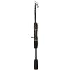 Vasiumic Canna da Pesca Telescopica Portatile per Casting e UL Power 1,8-4,5 kg Lenza Peso, 7 Sezioni Fibra di Carbonio, 150cm Estensibile, Compatibile