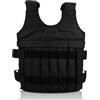 HERCHR Gilet con Pesi Regolabile, Gilet da Allenamento con Pesi da Carico Massimo 20 Kg Gilet da Allenamento con Pesi Giacca con Pesi Regolabile per Esercizi