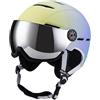 rockible Casco da E Occhiali da Set Copricapo Visiera Antiappannamento Facile da Usare Comodo per