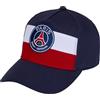 PSG Paris Saint-Germain Cappellino PSG per bambini, collezione ufficiale, taglia regolabile