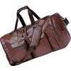 Generico Borsoni In Pelle - Borsone Da Viaggio | Pelle PU Vintage Resistente, Grande Capacità | Borsa Da Viaggios Per Uomo, Borsa Da, Per Papà, Fidanzato, Viaggio Notturno, Fine Settimana, Affari, Pales