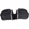 Ong Borsa portabiciclette, Comoda Borsa portabici Laterale Doppia da 25 Litri per Bicicletta per Portapacchi Posteriore Bici