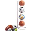 Moreeulsi 4 Livelli Rastrelliera Per Palloni, Scaffale Stoccaggio Attrezzature Sportive, Rastrelliera Verticale Per Palloni Basket, Espositore Per Basket Multistrato, Portapalloni Rimovibili Per Pallacanestro