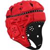 predolo Casco da Rugby per Bambini, Berretto da mischia, Copricapo, Attrezzatura Protettiva per Calcio, Hockey, Pattinaggio a rotelle, Rosso