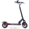 HBFTXRIDE Monopattino Elettrico Adulto, Motore da 350W, Autonomia 45-55KM, 10'' Scooter Elettrico Pieghevole, Velocità Max 25km/h, Doppi Ammortizzatori, Carico 150kg