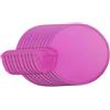 UxicRuya 10 Pezzi Folding Foling Disco Disco Portatile Polyester Classic Pieghevole con Ventola Rotonda Portatile Estate per attività Esterna Fai -da -Te, Rosa Rosso