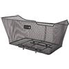 M-Wave Slanted Wire-Mesh-Basket Ba-Rm Xxl M-Wave, For Rear Carrier, 27.5 X 48.5 X 23/15 Cm (Lxwxh), Steel, Black