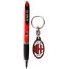 MILAN Set Penna E Portachiavi Logo Ufficiale A.C