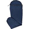 MeRu Micro-Fleece Mummy Liner, Navy, RECHTS