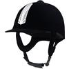 TentHome Casco da Equitazione in Velluto Bomba Equestre Leggero Nero Bambini Adulti, Nero, 62cm