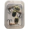 Mepps - Cucchiaino speciale per pesca alla trota Aglia, multicolore, OR POINTS NOIRS PAR 3, 1