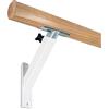 Treppen- und Geländerstudio Graber Sbarra per Balletto in frassino chiaro Ø 42 mm + 2 supporti da parete regolabili in altezza (195)