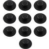 NPXUAMTJ 10Pcs Ciclismo Stem Headsets Top Covers Albero Anteriore Forcella Mountain Bike Silicone Biciclette Cuffie Top Caps Ricambi