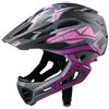 Cratoni C-Maniac Pro MTB - Casco giallo e blu Gloss 2020, Nero-Rosa-Lilla, M-L (54-58 cm)
