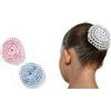 DANZA IN VETRINA Copri-Chignon in Filo con Elastico TH-146 Tech Danza Classica Etoile Ballo Sport Allenamento Saggio Dance Ballerina Principiante Punte (Rosa)