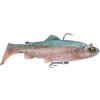 Savage Gear 3D Trota Rattle Shad, Swimbait Realistico con Coda Paddle, Ideale per Pesca di Luccio, Bass e Siluro, Lunghezza 20.5 cm 135g fast sinking (rainbow)