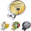 ROSEEKA Marcatori personalizzati per pallina da golf, clip magnetica per cappello e design da 2,5 cm, personalizzabili con foto, logo, testo, nome