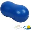Rurunklee Palla da ginnastica con arachidi, terapia/fisio, palla da fitness, doppia palla per yoga, pilates, palla per , palla per allenamento