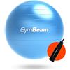 GymBeam Fit Ball 65 cm, Palla Fitness per Migliorare Stabilità, Equilibrio e Postura, Ideale Palla Pilates per Alleviare Mal di Schiena, con Pompa Inclusa (Blu Brillante)