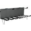 Generico Gym Wall Storage, Fitness Equipment Storage, Compact Workout Shelf Rack, 16.5 inches Heavy-Duty Wall-Mounted Organizer, Multi-Purpose Use for Home, Room, Training and Yoga