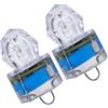 Hemobllo Lampada da Pesca LED per Attrarre in Plastica per Pesca Notturna e Mare Profondo Colore Casuale