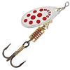 Mepps - Cucchiaino speciale per pesca alla trota Aglia, multicolore, ARGENT POINTS ROUGES X1, 2