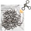 TopHomer 100 girelle da pesca, a 3 vie, a forma di T, per acqua dolce e salata, 19 mm