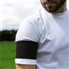 FORZA Fascia Nera Sportiva (Lutto/Rispetto) - Fascia Capitano Calco per Mostrare Rispetto | Fascetta per Sport (1)