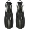 Mares Avanti Super Channel OH, Pinne da Immersione Scarpetta Aperta, Adulto, Nero, XL 44 e 48