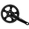 RMS Guarnitura City 42 x 170mm Acciaio Nero (Guarniture City Fixed) / Crankset City 42 X 170mm Steel Black (City Fixed Cranksets)