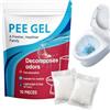 Generic Gel assorbente per WC, eliminatore di odori portatile, confezione da 10 bustine con formula delicata, confezione deodorante a lunga durata, fornitura da viaggio con design compatto, campeggio per auto