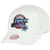 Mitchell & Ness Utah Jazz NBA all in HWC PRO Crown Fit White Snapback cap - One-Size