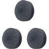 Timcryxient Set di 3 punte di ricambio per stecca da biliardo in bachelite, 14 mm
