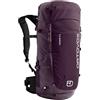 Ortovox Traverse 38L S Zaino da arrampicata alpina con lunghezza posteriore più corta per uomo e donna, 38 litri, Bacche selvatiche, 38L, Traverse