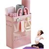 Generic Organizzatore di attrezzature per palestra per la casa - Tote di allenamento in raso, cestino di stoccaggio | Carrier pieghevole da 38 cm con ampio compartimento, caddy di fitness compatto per piccoli