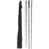 EVTSCAN Canna da pesca a mosca in fibra di carbonio Canna da pesca protettiva Canna da mosca Canna telescopica Accessorio per l'attrezzatura(#7/8)