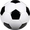 Generic Palla da calcio classica nera e bianca - Pallone standard di misura 5 per allenamento per adulti, bambini e studenti
