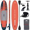 Aqua Marina Atlas 2021 - Tavola gonfiabile con supporto per kayak e doppia pagina, 366 x 86 x 15 cm