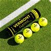 Vermont Palline tennis Classic Tour | Approvate dalla ITF | Palline da Tennis in Tessuto | Scegli tra 6 Tubi Differenti (1 Tubo / 4 Palline)