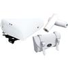 Selle Montegrappa Tris Montegrappa (Bianco): Sella Vintage MOD. 07/F + Manopole + Borsello MOD. 0016