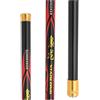 DawnDream Canna Da Pesca Fissa Limite 8M 9M 10M 11M 12M - Canna da pesca telescopica della carpa in carbonio con asta della mano e alimentatore completo